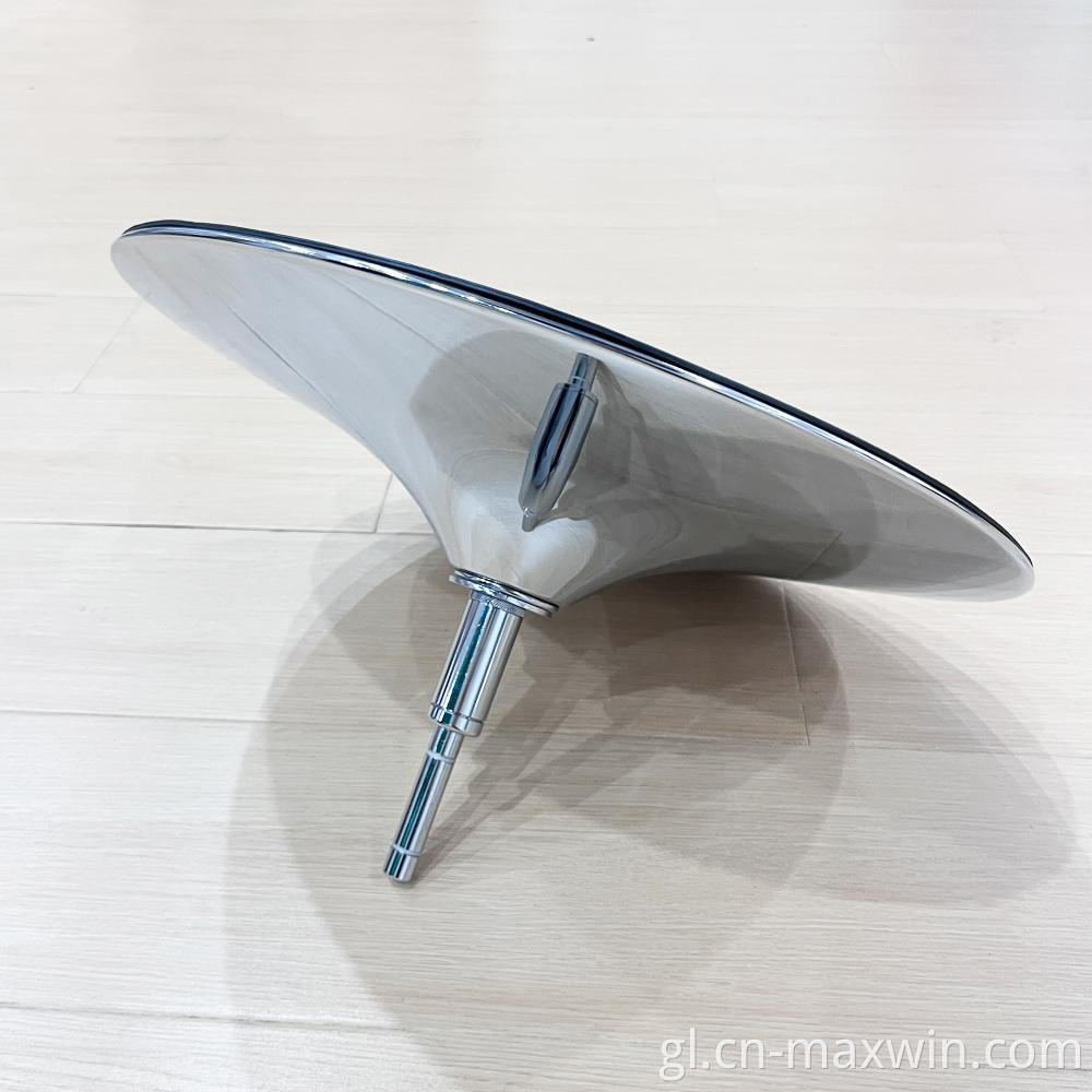 Base de pólvora de disco de prata Silver Disc Flagpole Base